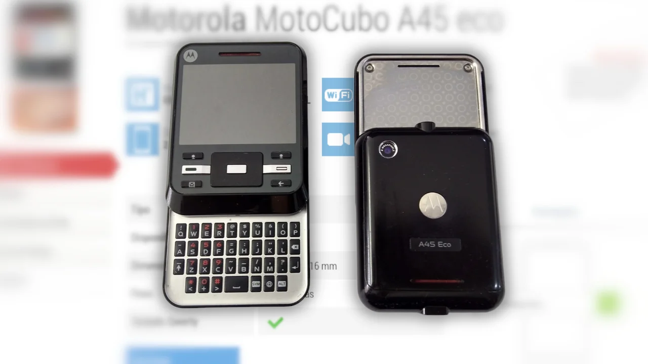 Motorola MotoCubo A45 eco