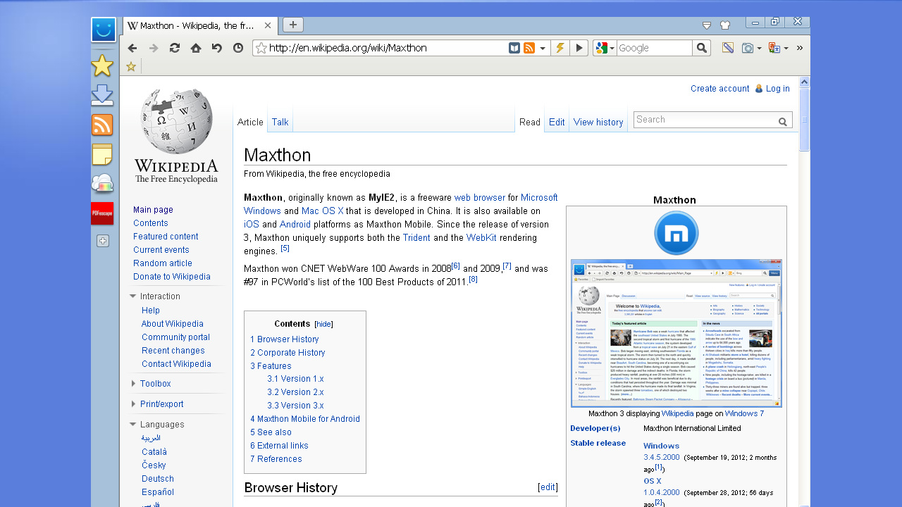 Maxthon (2010)