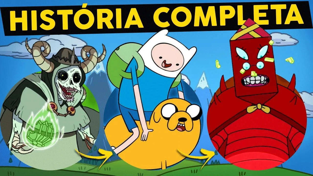 A história de Hora de Aventura completa (Versão Estendida)