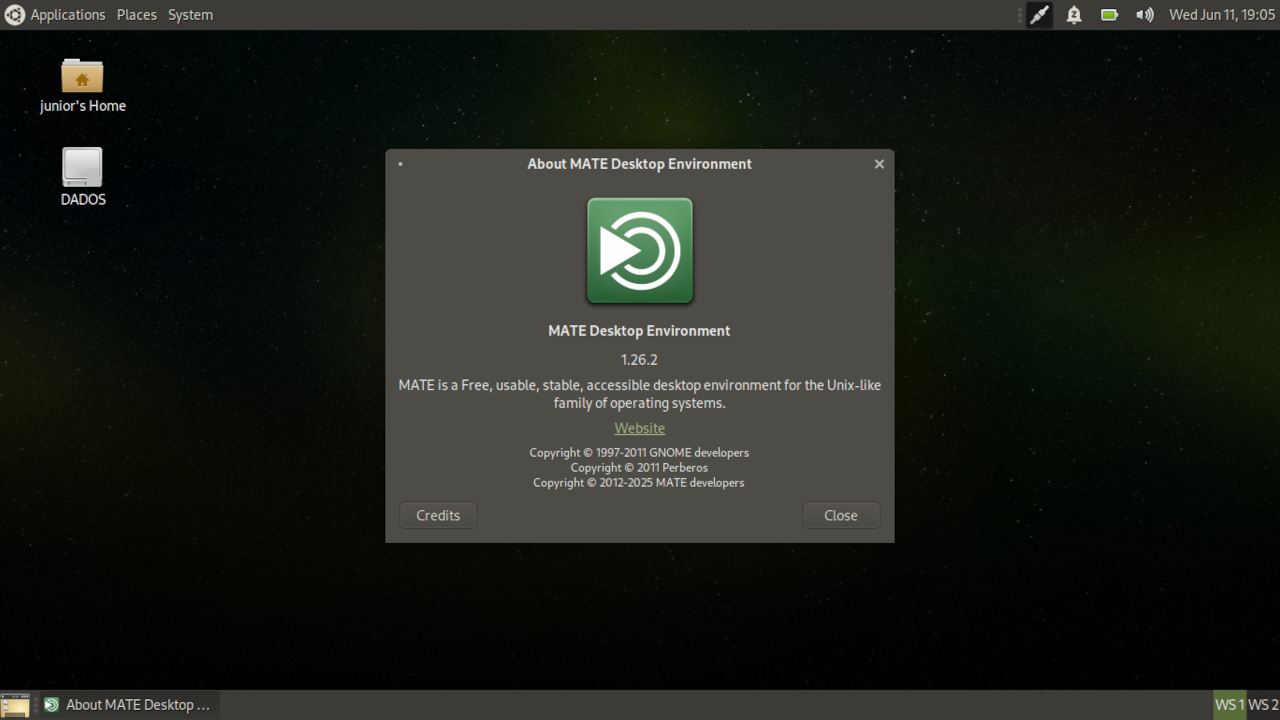 MATE (Ambiente de trabalho)