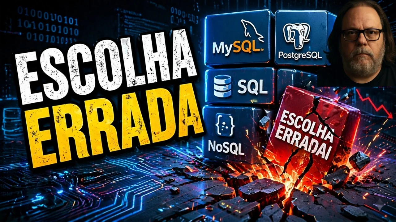Você Está Escolhendo Banco de Dados ERRADO (e nem sabe)